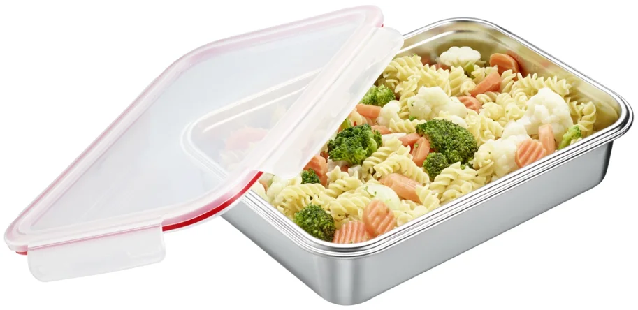 Edelstahl Lunch Box/ Frischhaltedose 2500ml