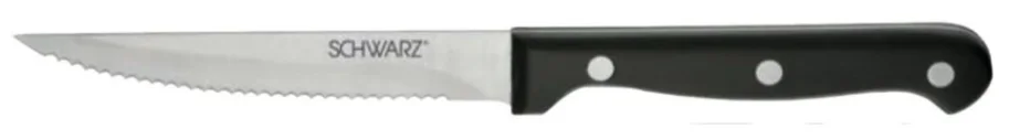 6er Set Steak-/Pizzamesser gezahnt