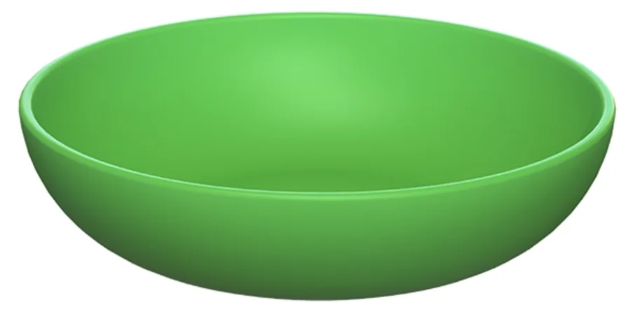 Schale 18cm Biopolymer grün