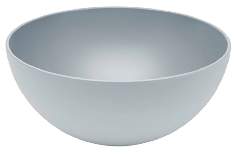 Schüssel 26cm Biopolymer silber