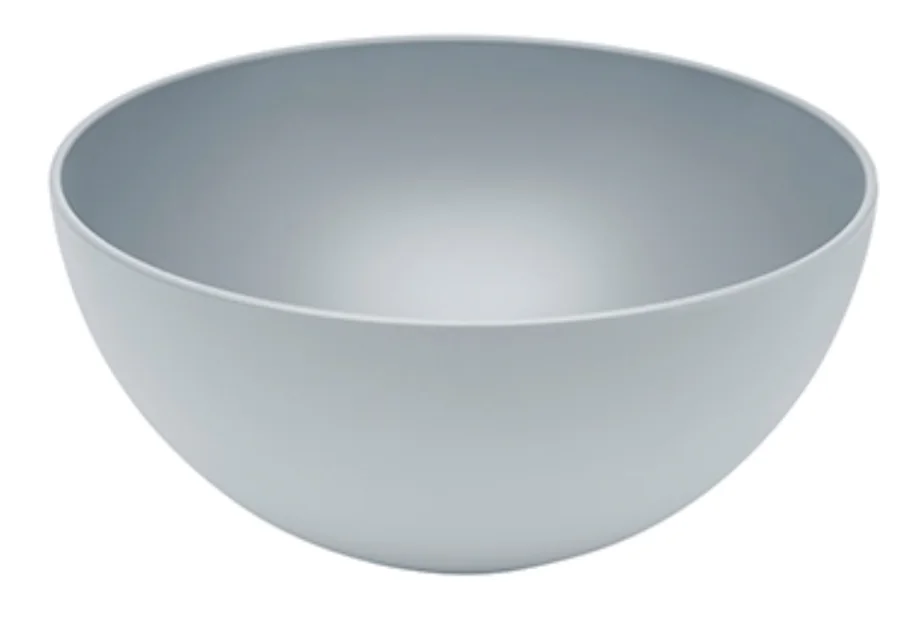 Schüssel 16cm Biopolymer silber
