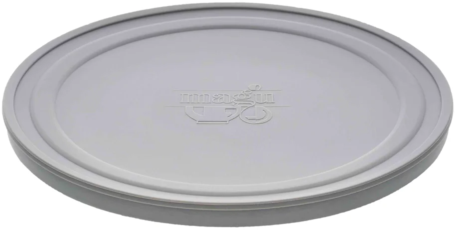 Silikondeckel 26cm grau