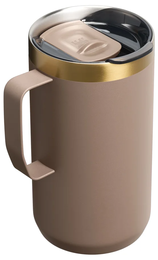 Everyday Camp Mug 0.71l espresso gold