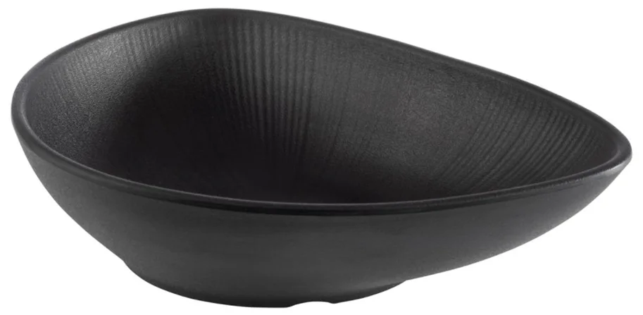 Nero Schale 28x22cm schwarz