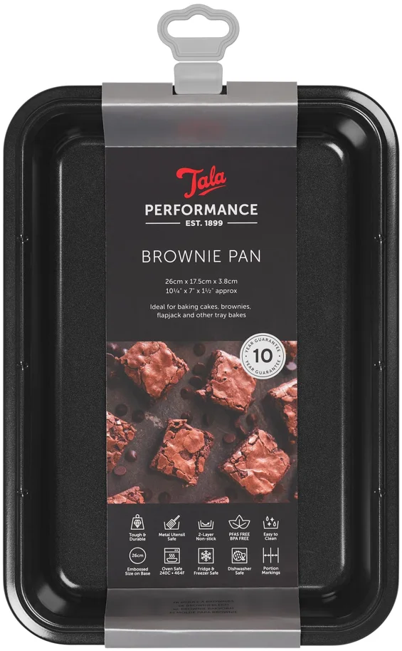 Backform Brownies 26x17.5x3.8cm