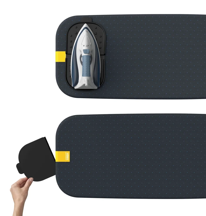 Glide Compact Plus Bu¨gelbrett Schwarz/Blau