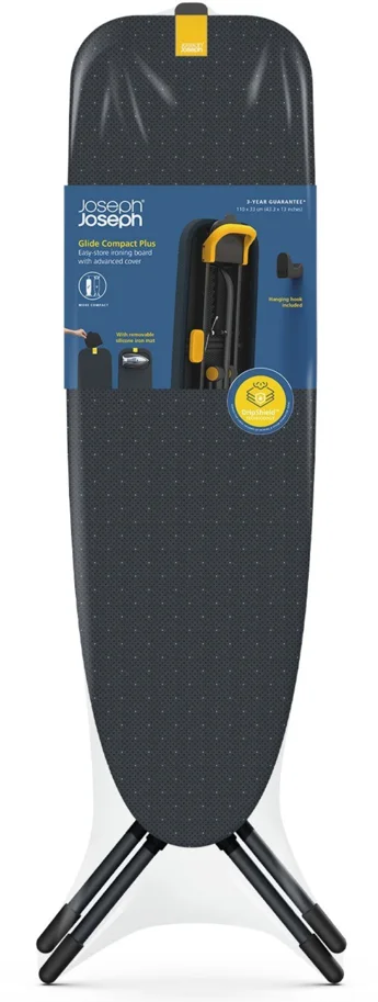 Glide Compact Plus Bu¨gelbrett Schwarz/Blau