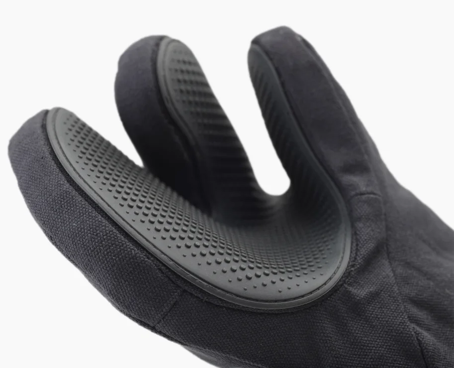 Pinch Ofenhandschuh Paar Baumwolle anthrazit