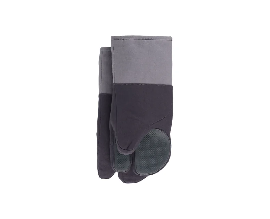 Pinch Ofenhandschuh Paar Baumwolle anthrazit