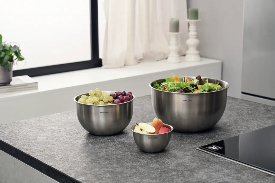 Fresh & Save Bowls Vakuumschüssel L, Edelstahl