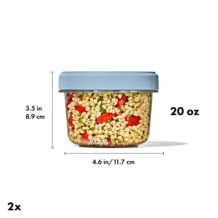 2er Set GG Twist & Stack Aufbewahrungsbox 550ml