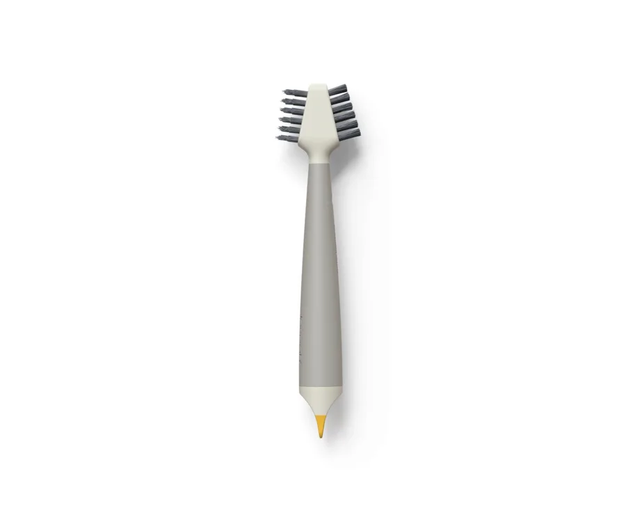 CleanTech 3-in-1 Reinigungsbürste 5x18cm light stone