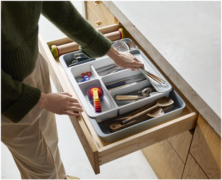 DrawerStore Besteckkasten erweiterbar aus recycl. Kunststoff