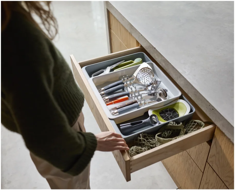 DrawerStore Besteckkasten für Utensilien recycl. Kunststoff