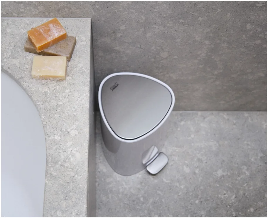EasyStore 5L Badezimmereimer Weiss