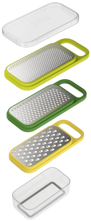 Multi-Grate & Store 3-in-1 Reibenset multi