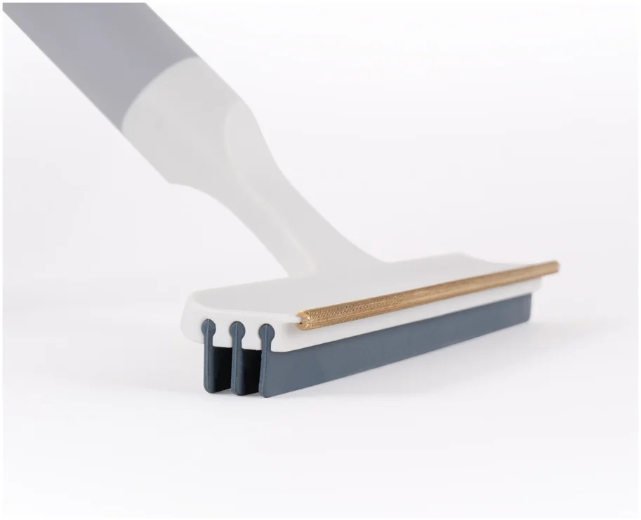 CleanTech 2-in-1 Teppich Reinigungsgadget hellgrau