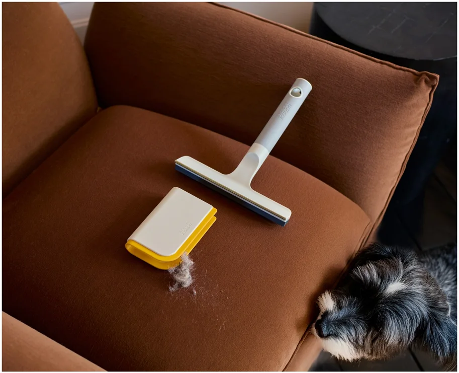 CleanTech 2-in-1 Teppich Reinigungsgadget hellgrau
