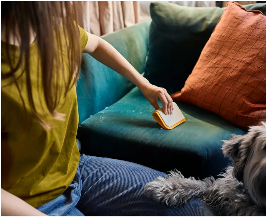 CleanTech 3-in-1 Tierhaare Reinigungsgadget hellgrau