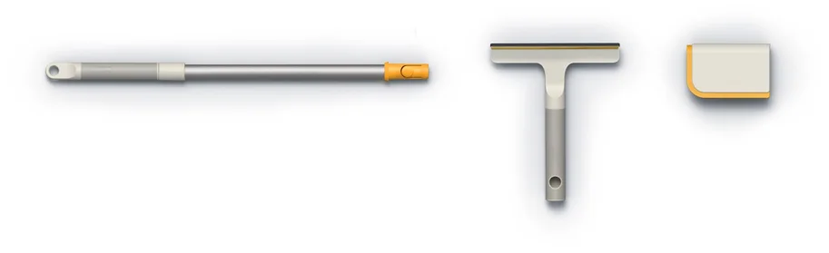 2er Set CleanTech Teppich- + Polsterreinigungsgadgets hellg.
