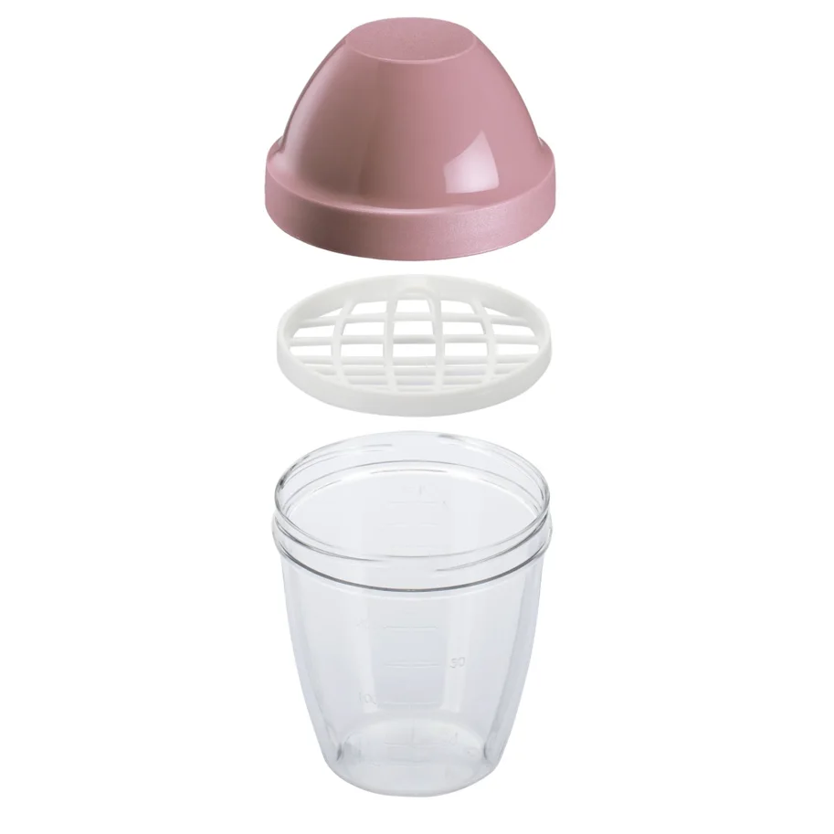 Mix-Ei Schüttelbecher 0.25l rosa