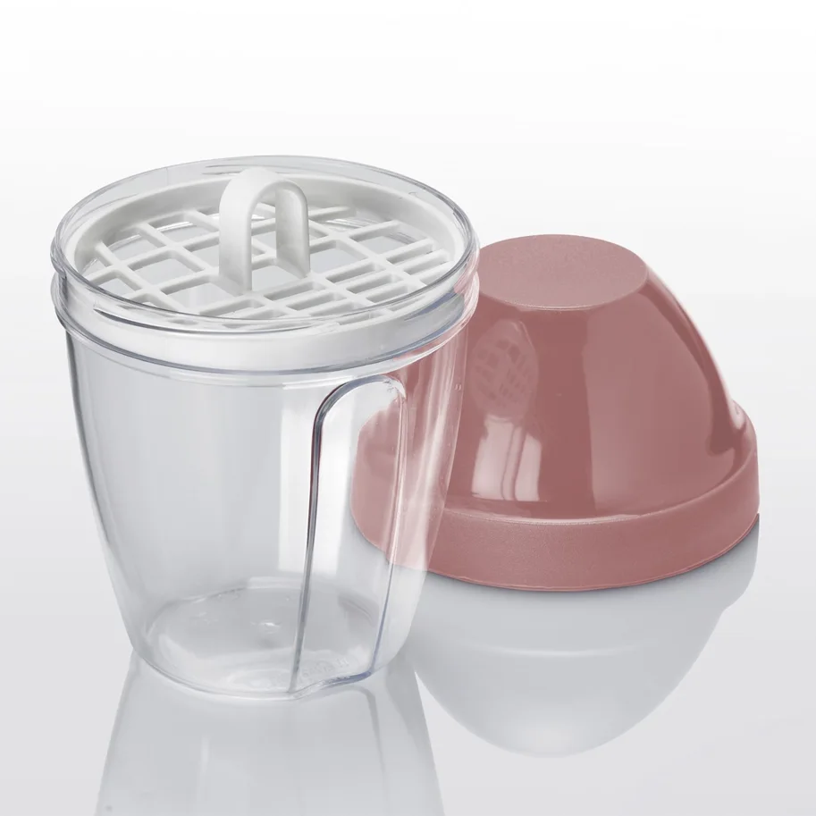 Mix-Ei Schüttelbecher 0.25l rosa