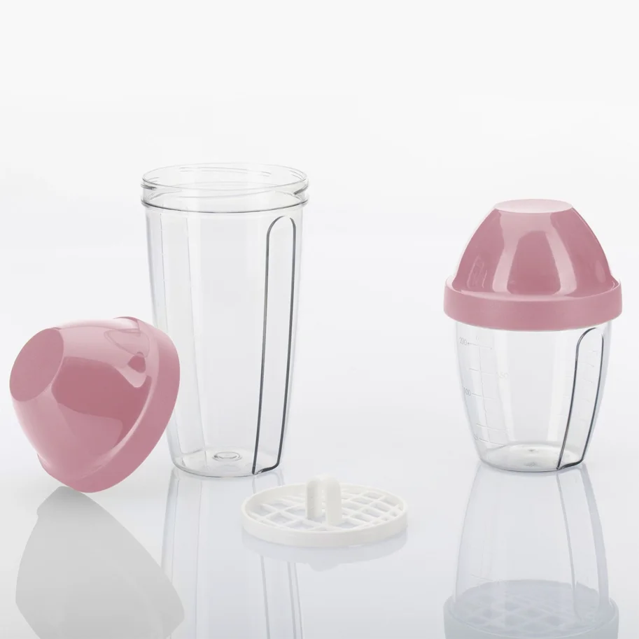 Mix-Ei Schüttelbecher 0.25l rosa