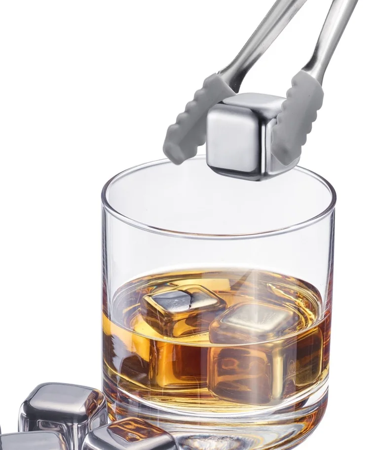 7 tlg. Set Eiswürfel mit Zange Cosmo