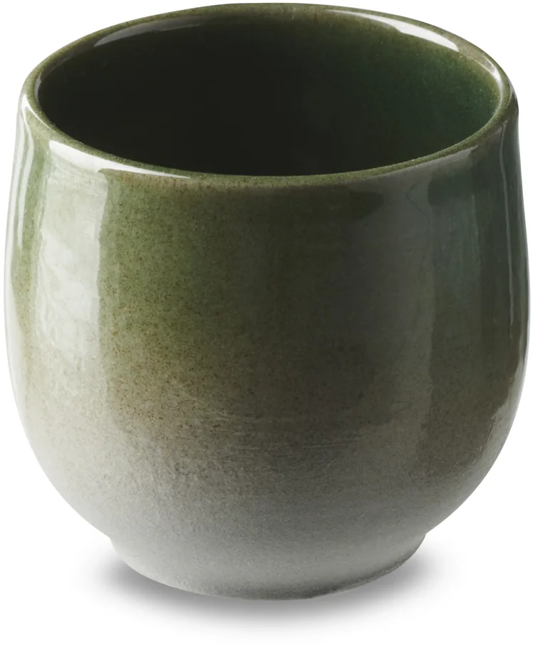 NO.W 2 Tasse 80ml D6.2cm H6cm grün