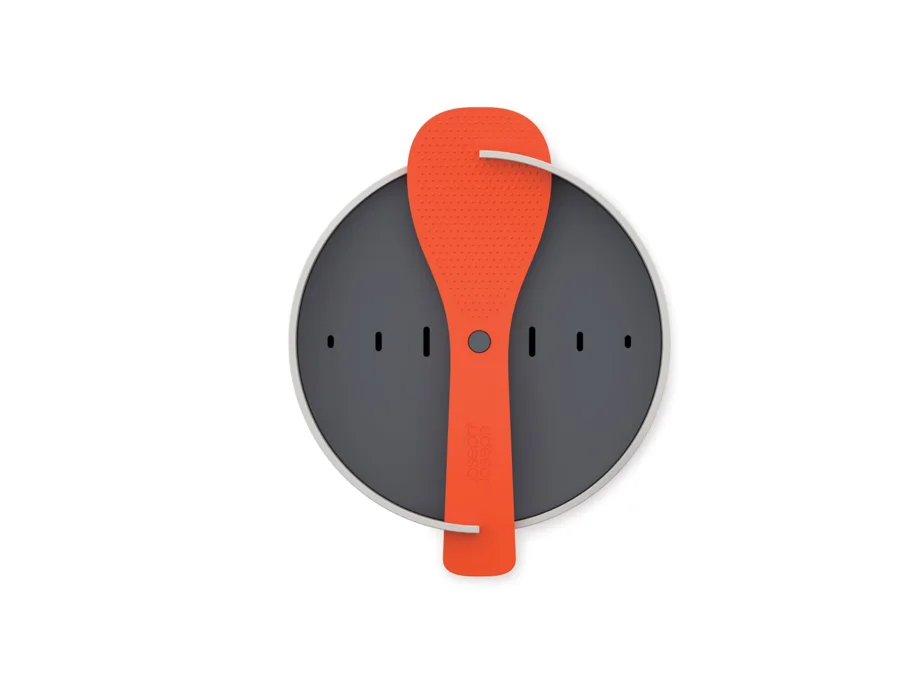 M-Cuisine Reiskocher H22cm D14cm grau orange