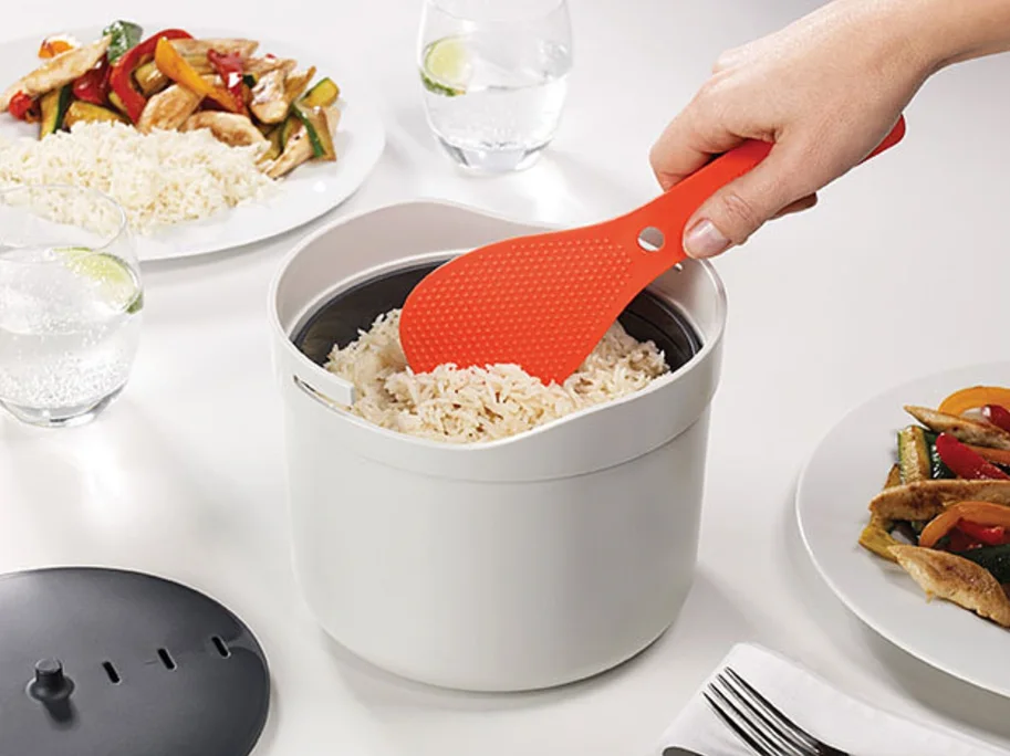 M-Cuisine Reiskocher H22cm D14cm grau orange