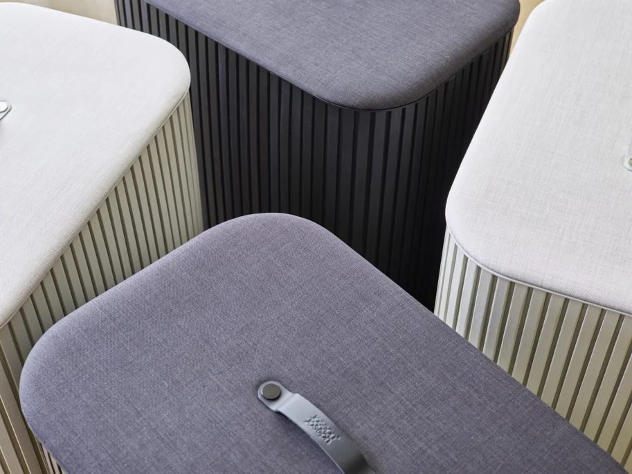 Tota Twin Luxe Wäschekorb 90l ecru