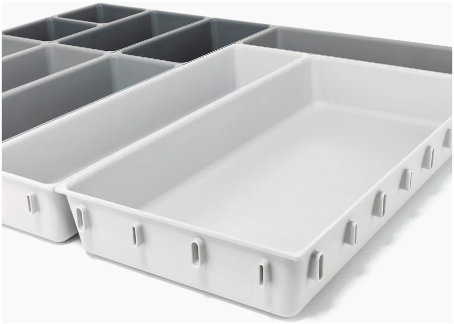 Blox Schubladenorganizer 10tlg aus recycl. Kunststoff