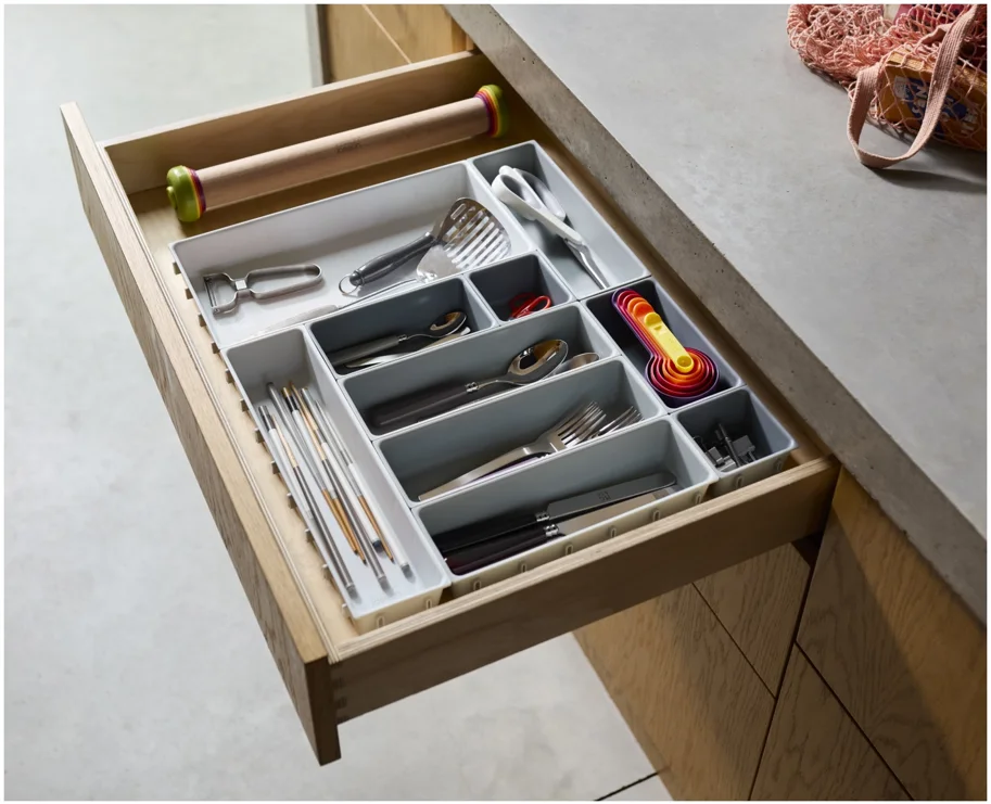Blox Schubladenorganizer 10tlg aus recycl. Kunststoff