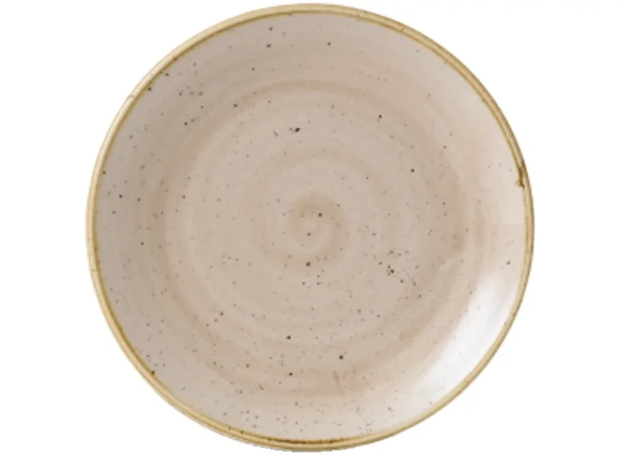 Stonecast Nutmeg Cream Coupe Teller flach 21.7cm