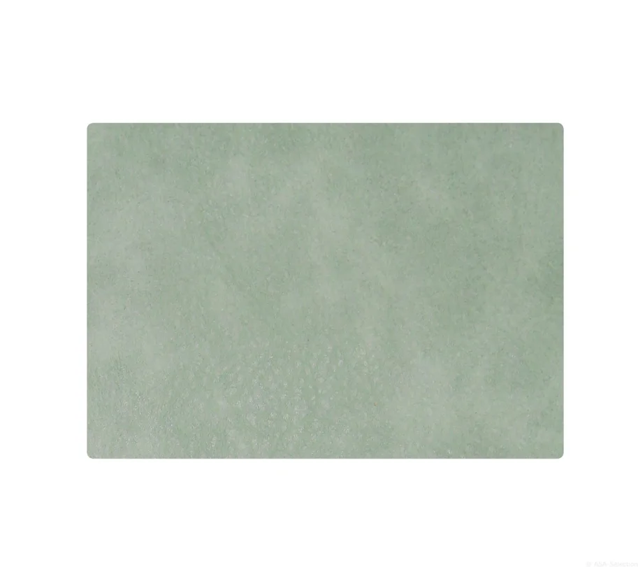 PU Tischset Veganleder 33x46cm spearmint